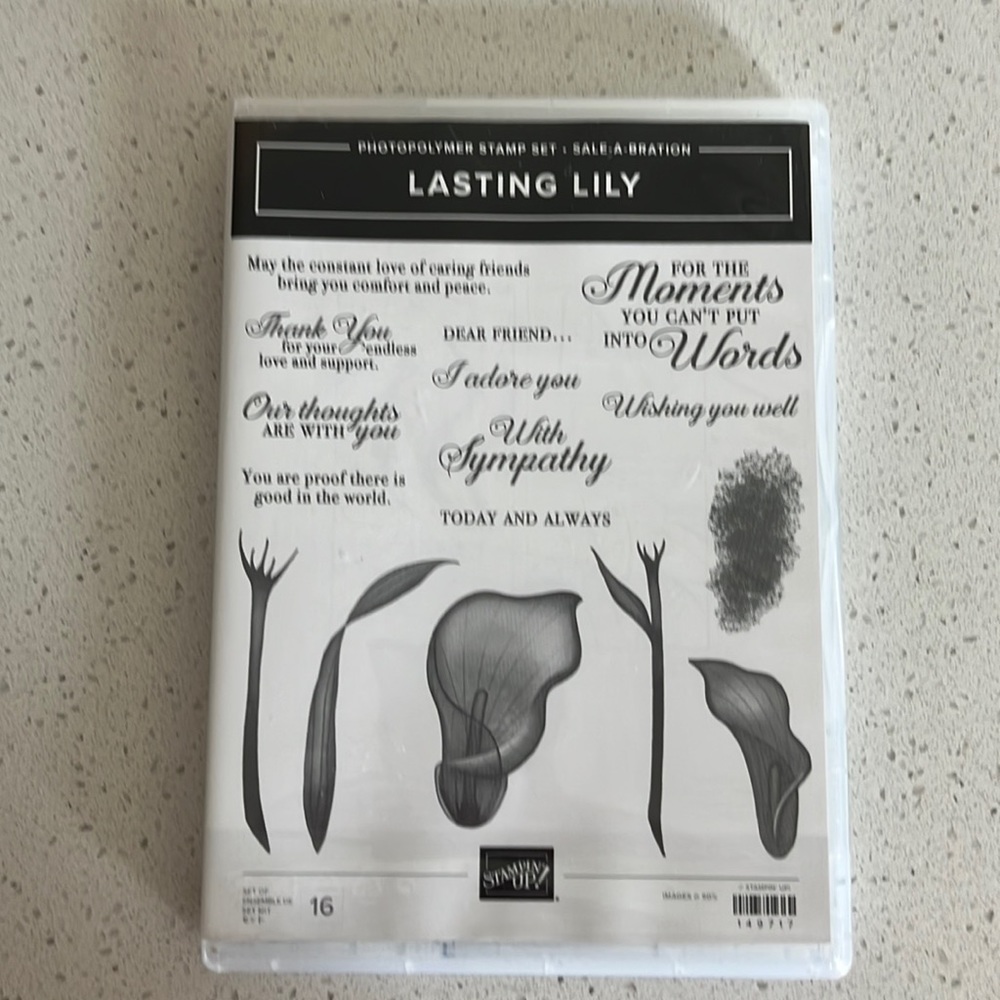 Stampin’ Up! Lasting Lily Photopolymer Stamp Set